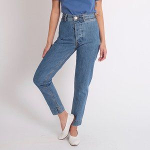 LIKE NEW JESSE KAMM Ranger Pants Cowboy Blue Denim
